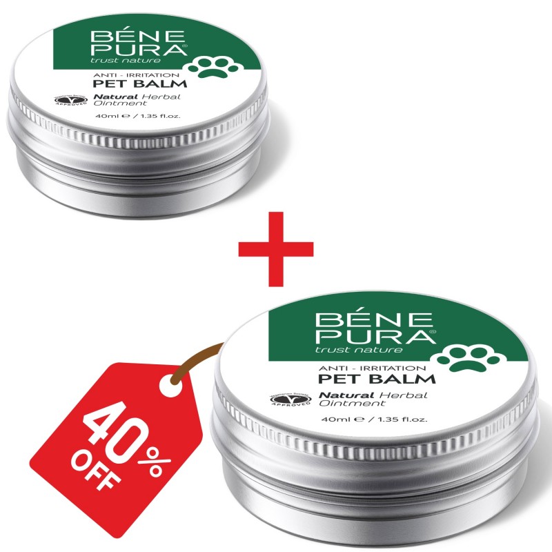 2x Anti-Irritation Hunde Pfoten balsam mit Wegerich - 40ml - Produktvergleich