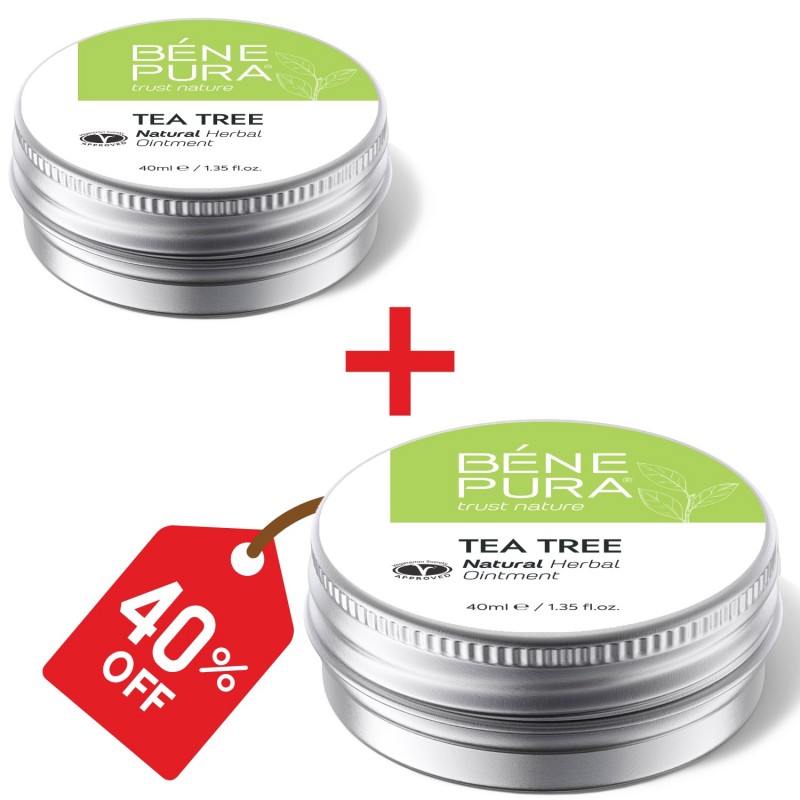 2x Teebaumöl salbe gegen Juckreiz und Entzündung - 40ml - Produktvergleich