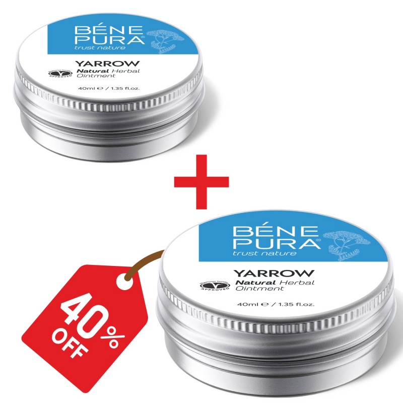 2x Salbe gegen Hämorrhoiden mit Weißer Schafgarbe - 40ml - Produktvergleich