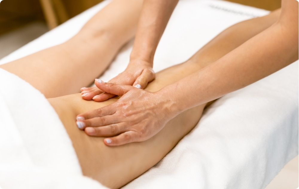 Als pflegende Körperlotion mit Anti-Cellulite-Effekt