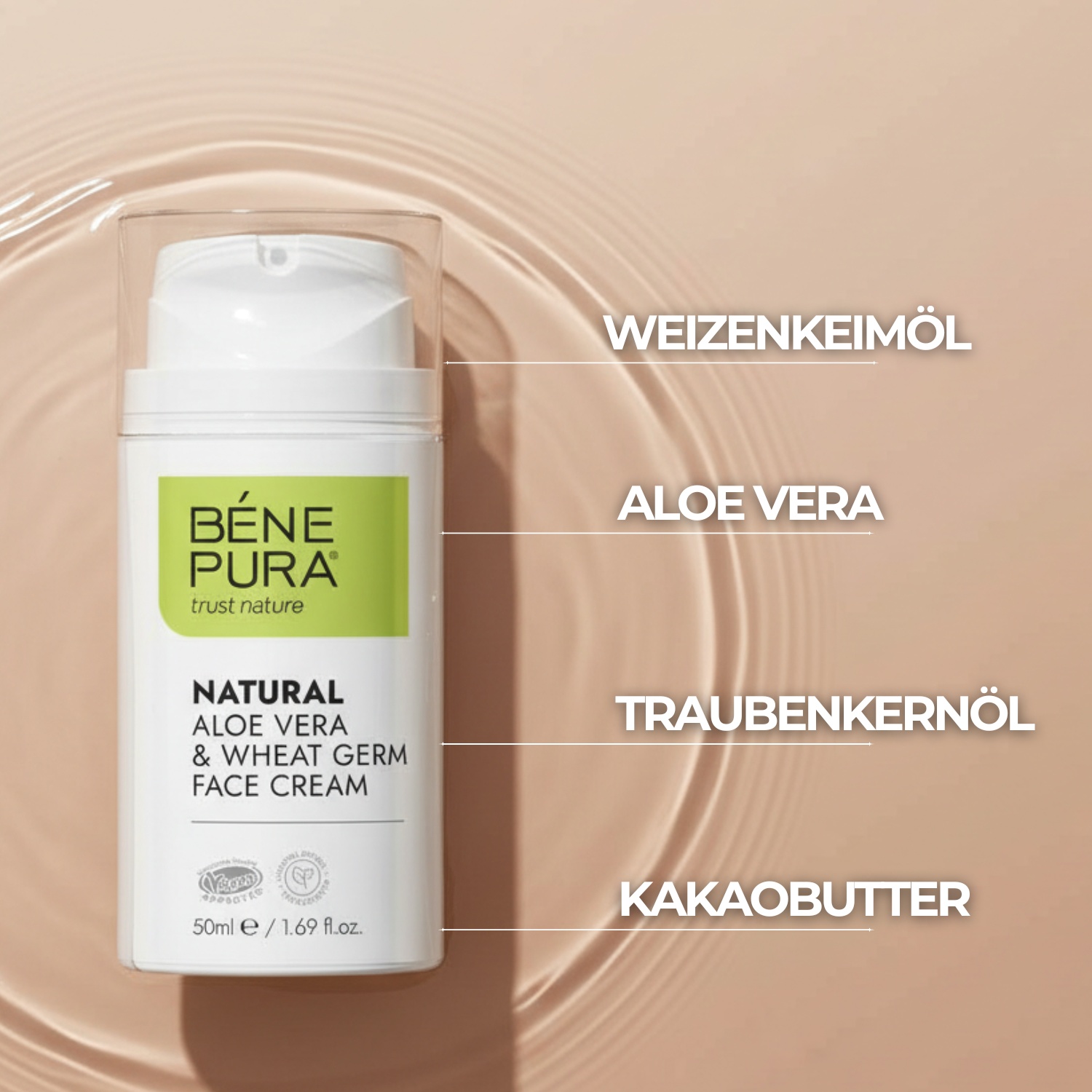 Feuchtigkeitsspendende Gesichtspflege