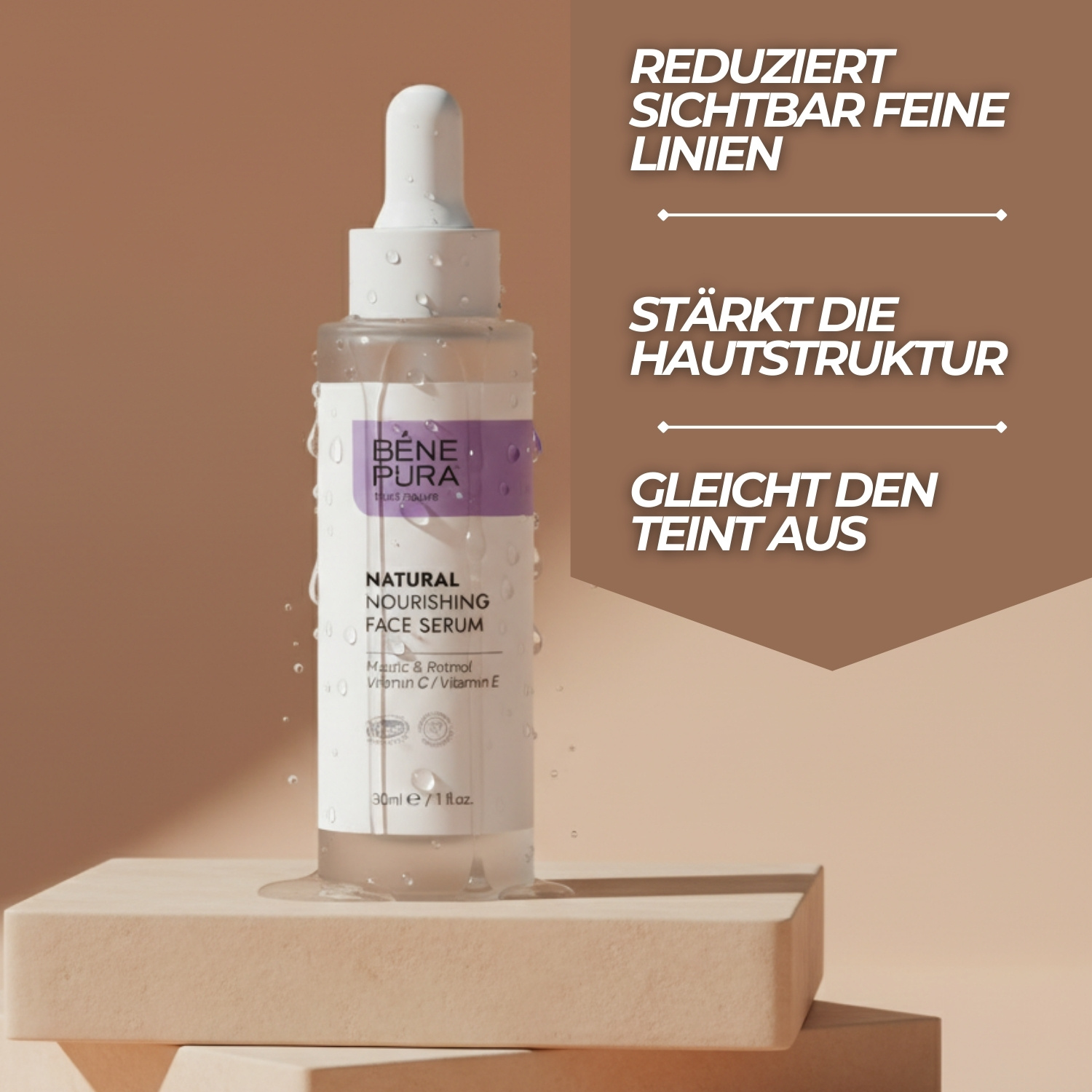 Natürliches Gesichts serum mit Retinol - 30ml