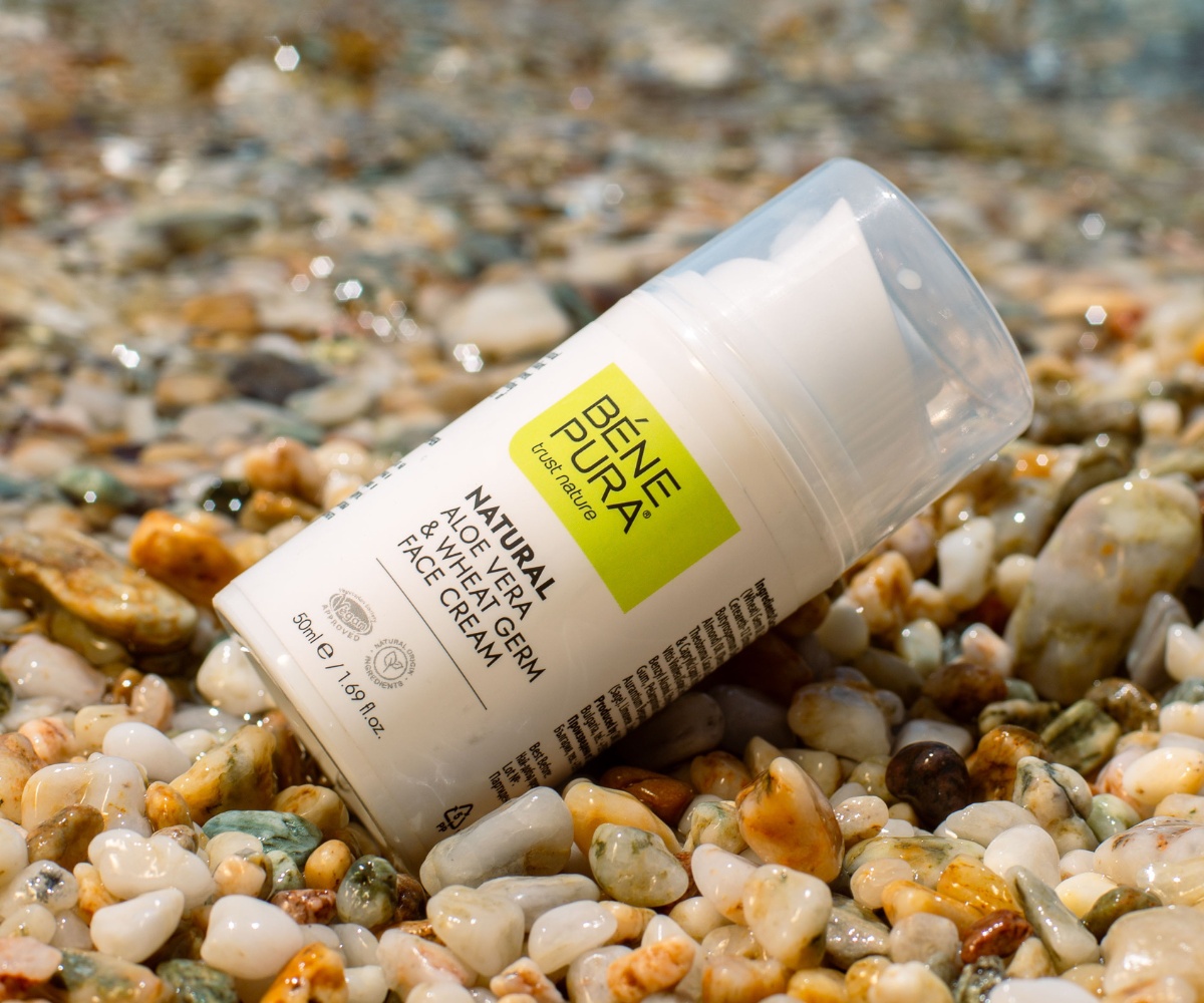 Natürliche Gesichtscreme mit Aloe Vera - 50ml